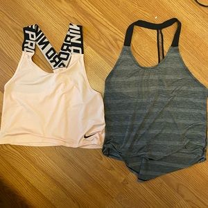 Nike Workout Tops (2) ; Size Small